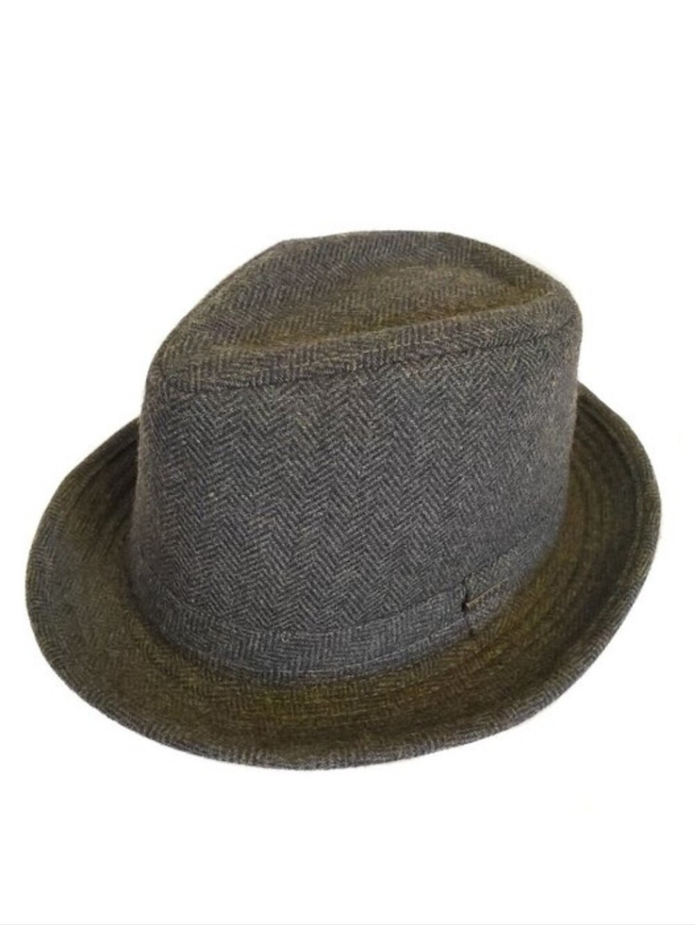 Woolrich Wool Blend Herringbone Fedora 22"